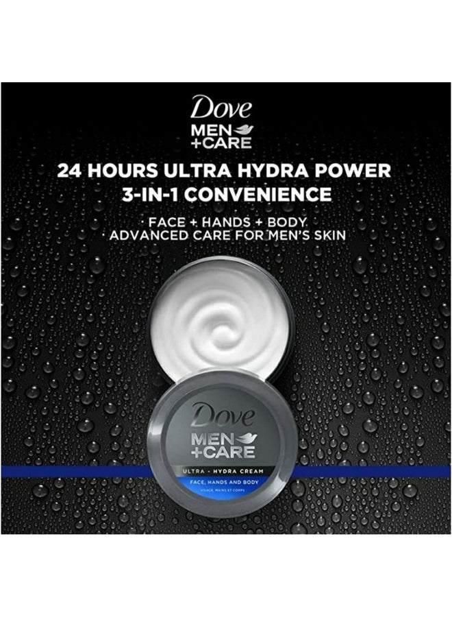 دوف مين + كير ألترا كير هيدرا كريم للوجه واليدين والجسم، 75 مل - Image 3